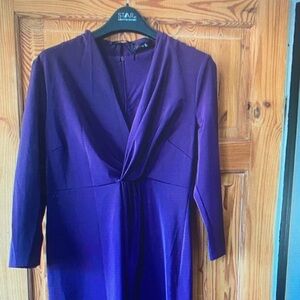 Jax Deep Purple Mini Dress